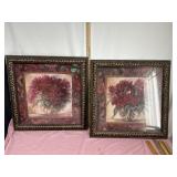 2 Framed wall art