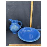 Wash basin & pitcher