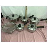 Lagostina pots with lids