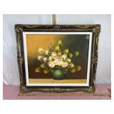 Canvas Picture with Faux Wood Frame - 30' wide,