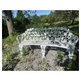 Heavy cast iron, long bench