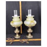 Two Vintage Gone With The Wind Hurricane Table