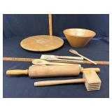 Wooden Kitchenware Collection