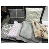Box of decorative pillows