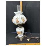 Vintage-Style Floral Table Lamp