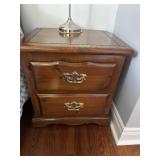 Wood night stand
