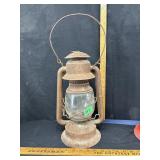 Antique oil lamp
