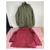2 Ladies L/XL spring jackets