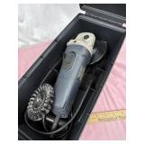 Mastercraft 4 1/2ï¿½ angle grinder in case