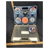 Mastercraft angle grinder accessory kit- see