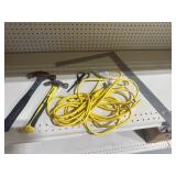 Square/ hammers & extension cord