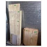 Pine and wood lot
