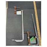 2 3ï¿½ x12ï¿½ Ratcheting bar clamps