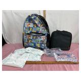 Pokemon-Themed Backpack, lunch bag and ice packs