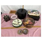 Assorted tins