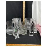 Glass vases