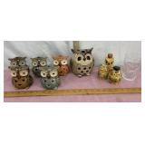 Owl decor lot