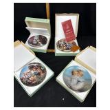 Decorative Collector Plates in Boxes