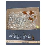 vintage chandelier crystal glass parts designed