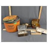 Vintage tins
