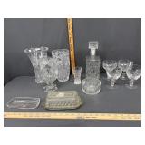 Crystal & glass lot