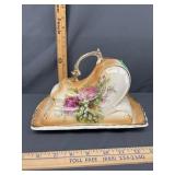 Antique Covered Cheese Dish