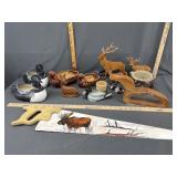 Assorted animal decor- see pictures