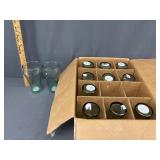 12 Coca-Cola Glasses in Box