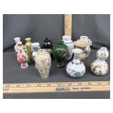 Set of 12 vintage miniature vases- collectibles