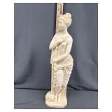A. Santino 14ï¿½ signed cast Abboster Godess statue