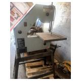 Delta band saw - located in semi trailer must