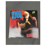 Vintage 1983 Billy Idol 'Rebel Yell' Vinyl LP