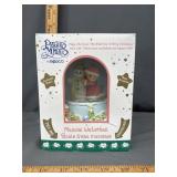 New in box- Musical Precious Moments water globe-