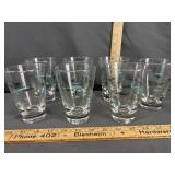7 Vintage glasses