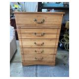 Wood tall dresser