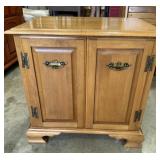 Wood cabinet