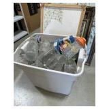 Large lot of miscellaneous jars