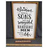 Wooden signs