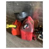 Fuel tanks and funnel
