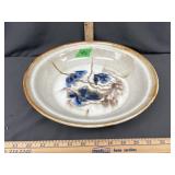 Large signed Windsor pottery fruit bowl