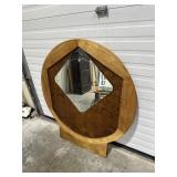 Large wood frame
