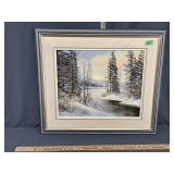 Framed wall art- near Dorcet by Michael Roth.