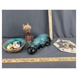 Cat decor lot- see pictures