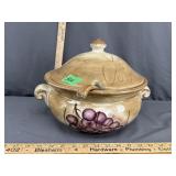 Soup tureen with ladle