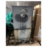 Smoke hollow vertical smoker with contents