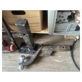 Trailer hitch, ball, and pintle hook mounting