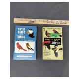 2 Vintage Bird Field Guides