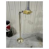 Mid-century style brass coloured floor lamp