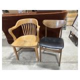 Two vintage chairs