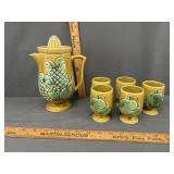 Vintage juice set